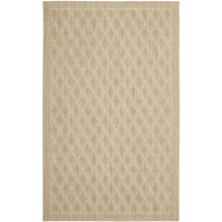 Safavieh 8 X 11 Ft. Palm Beach Power Loomed Rug, Large Rectangle - Sand PAB351A-8